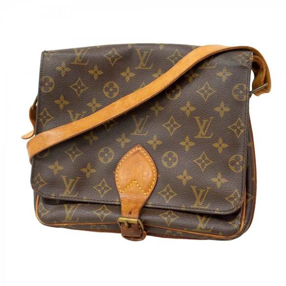 LOUIS VUITTON Brown Monogram Shoulder Bag
